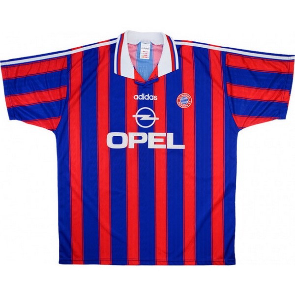 Tailandia Camiseta Bayern Munich 1st Retro 1995 1997 Azul Rojo